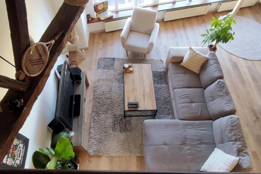 Duplex Atypique Dans La Cite Medievale Laon Exteriör bild